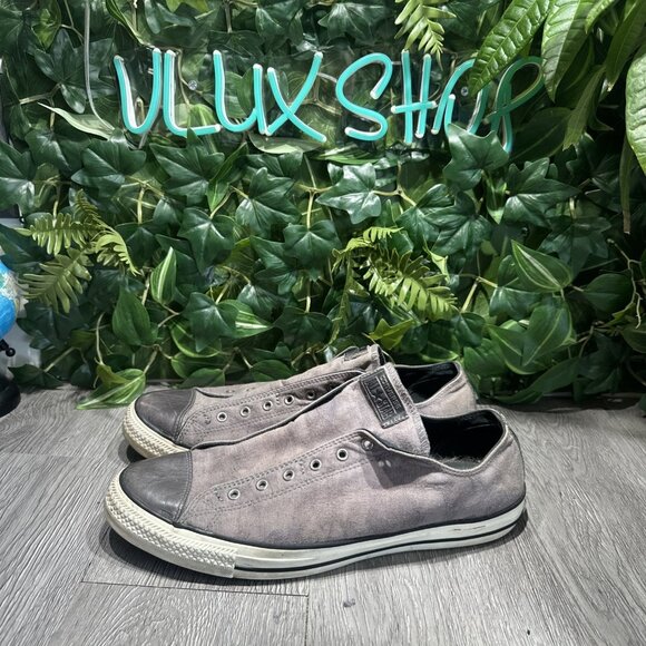 Converse Chuck Taylor All Star  Slip-on Shoe Men’s Size 12 Camo Pattern Gray main image 10